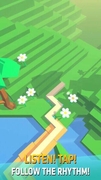 Скачать взломанную Dancing Line 3 [Много денег] MOD apk на Андроид