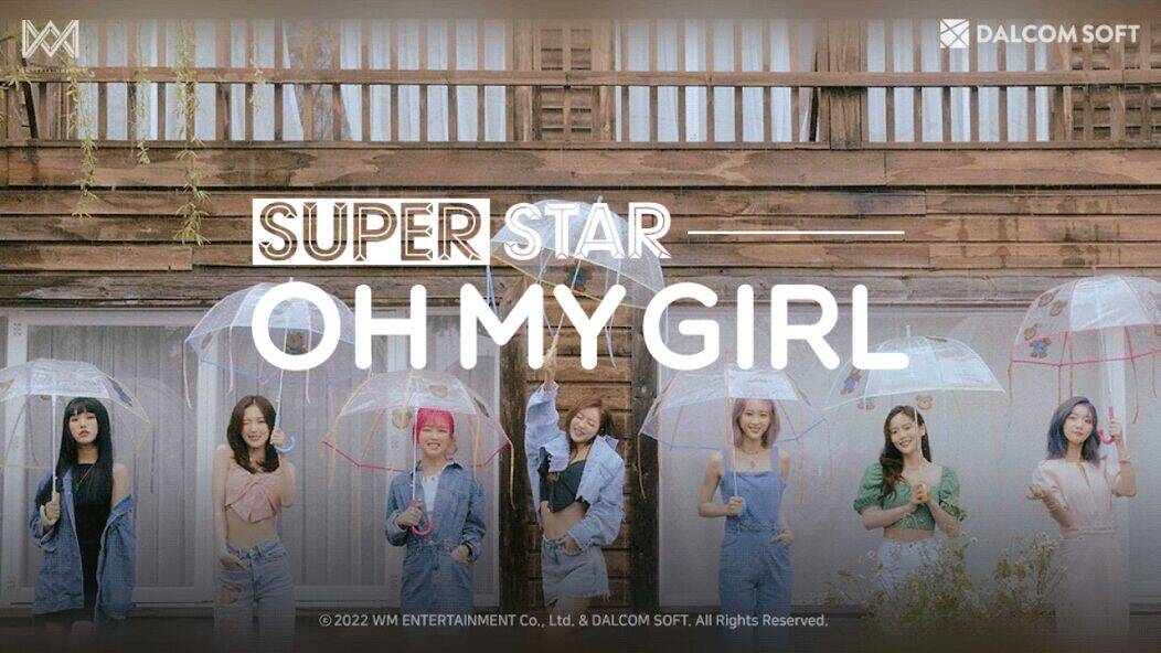 Скачать взломанную SuperStar OH MY GIRL [Бесплатные покупки] MOD apk на Андроид
