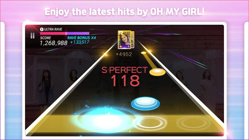 Скачать взломанную SuperStar OH MY GIRL [Бесплатные покупки] MOD apk на Андроид