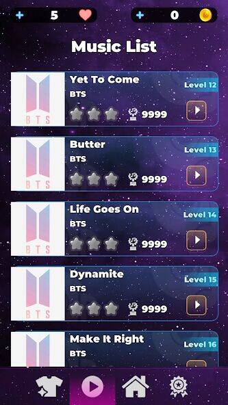 Скачать взломанную Kpop Dance Music Kpop Audition [Много монет] MOD apk на Андроид