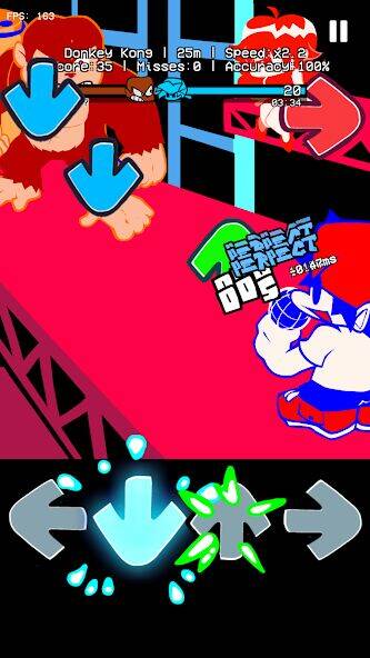 Скачать взломанную FNF VS PROJECT MSG Rebirth V1 [Мод меню] MOD apk на Андроид