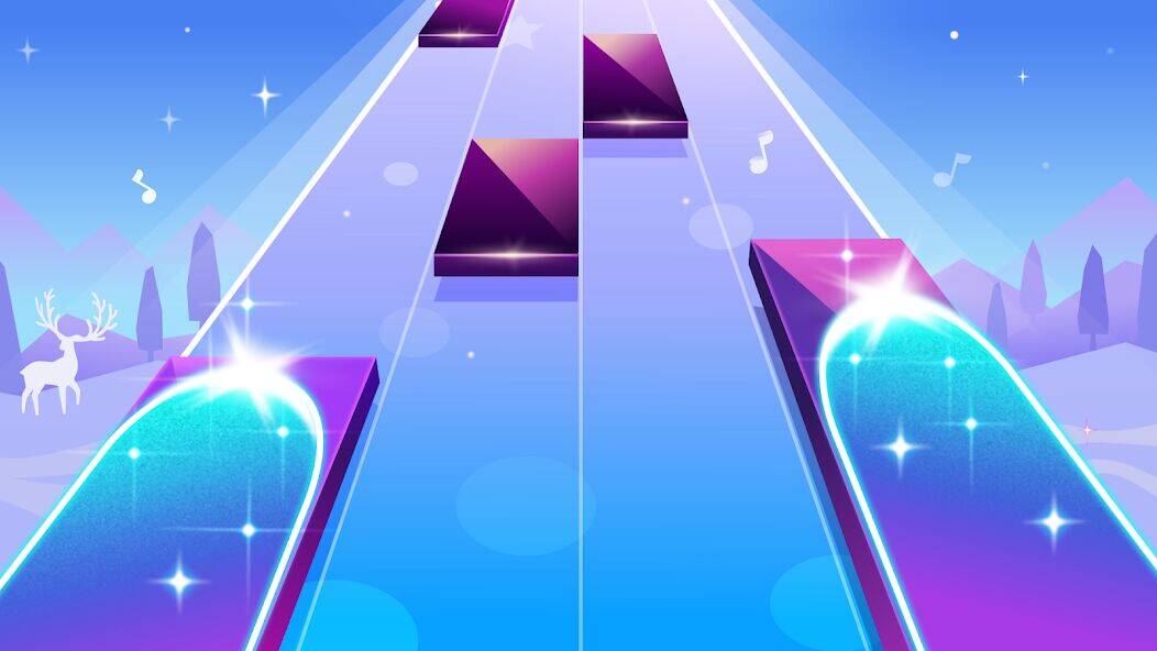 Скачать взломанную Музыкальные плитки [Много монет] MOD apk на Андроид