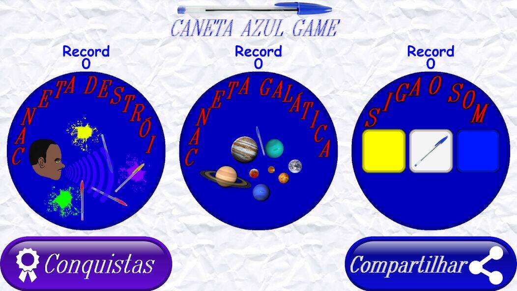 Скачать взломанную Caneta azul [Бесплатные покупки] MOD apk на Андроид