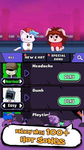 Скачать взломанную FNF Duet Pet [Мод меню] MOD apk на Андроид