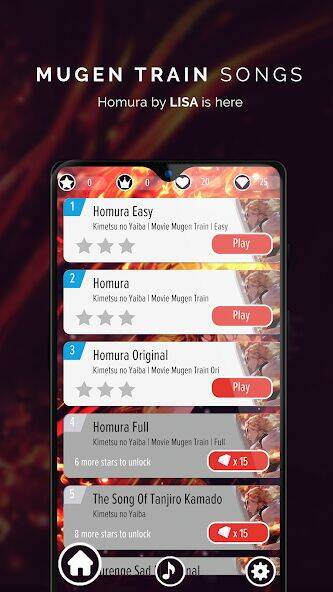 Скачать взломанную Piano Tiles Demon Slayer Anime [Много монет] MOD apk на Андроид