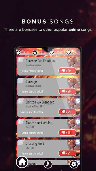 Скачать взломанную Piano Tiles Demon Slayer Anime [Много монет] MOD apk на Андроид