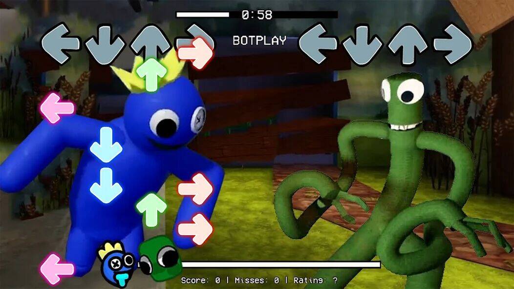Скачать взломанную FNF Corrupted Night Pibby Mod [Много монет] MOD apk на Андроид