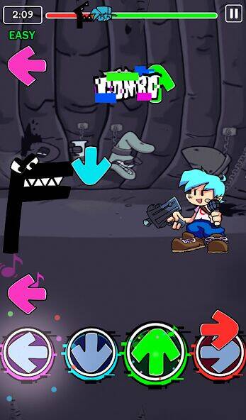 Скачать взломанную FNF Corrupted Night Pibby Mod [Много монет] MOD apk на Андроид