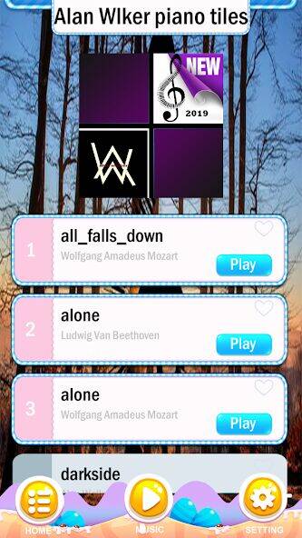 Скачать взломанную Shivers - Sheeran Piano Tiles [Много монет] MOD apk на Андроид