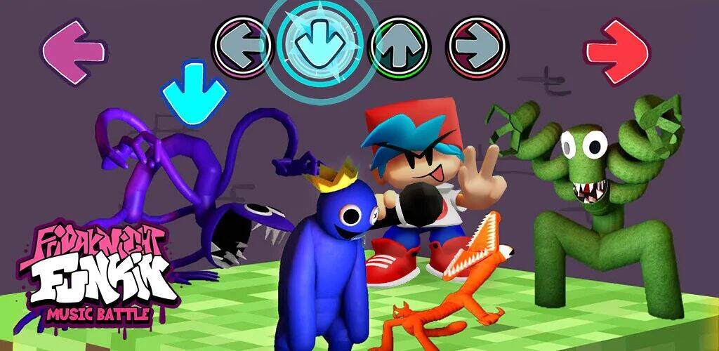 Скачать взломанную FNF Music Battle - Full Mod [Много денег] MOD apk на Андроид