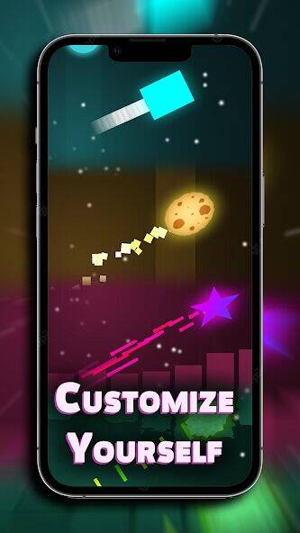 Скачать взломанную Dash'n'Beat - EDM Rhythm game [Бесплатные покупки] MOD apk на Андроид