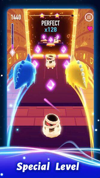 Скачать взломанную Rolling Twins - Dancing Ball [Мод меню] MOD apk на Андроид
