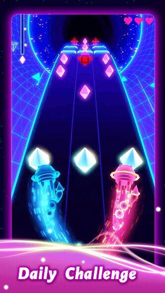 Скачать взломанную Rolling Twins - Dancing Ball [Мод меню] MOD apk на Андроид