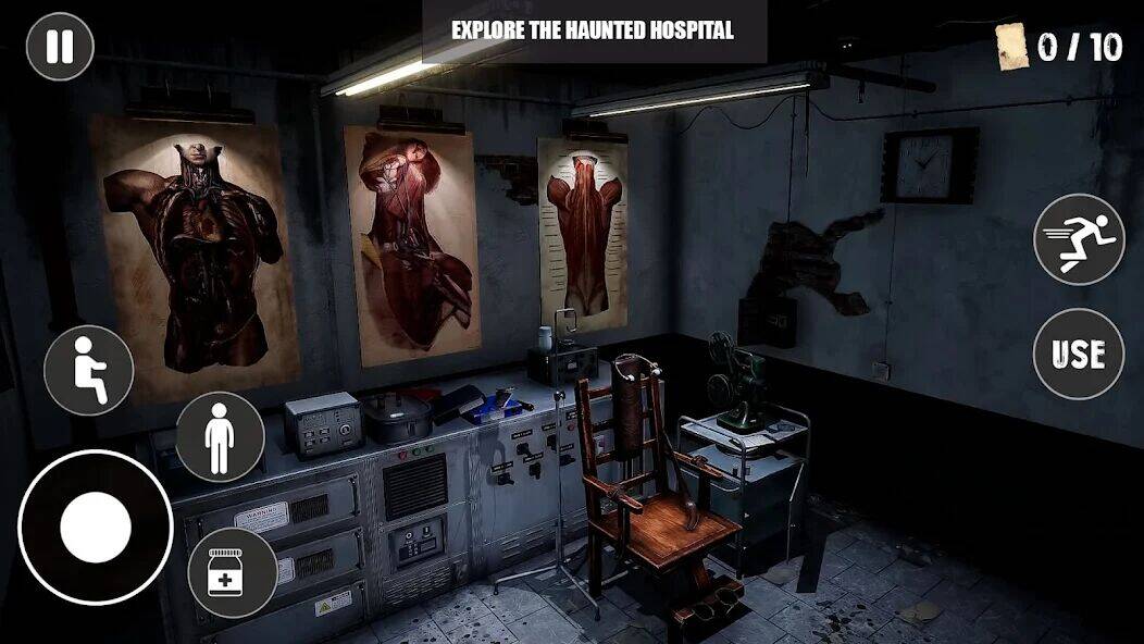 Скачать взломанную Больница с привидениями [Мод меню] MOD apk на Андроид