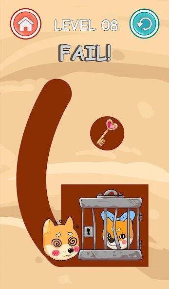Скачать взломанную Connect Doge: Draw Love Lines [Много монет] MOD apk на Андроид