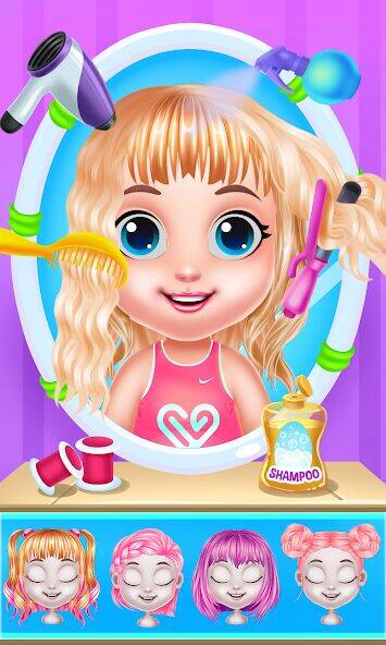 Скачать взломанную Baby Girl Caring Pinky Style [Много монет] MOD apk на Андроид