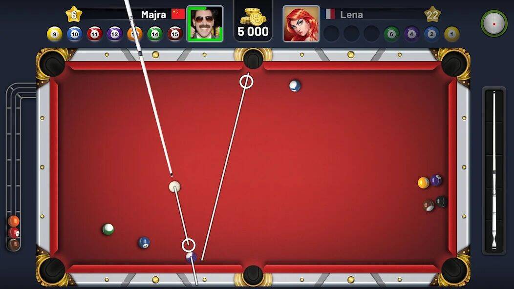Скачать взломанную 8 Pool Clash [Много монет] MOD apk на Андроид