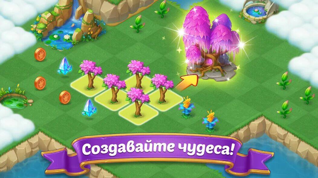 Скачать взломанную Merge Castle [Мод меню] MOD apk на Андроид