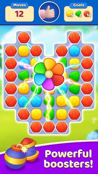 Скачать взломанную EverMatch 3 Game [Много монет] MOD apk на Андроид