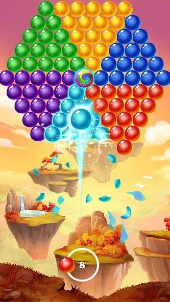 Скачать взломанную Игра Шарики - Bubble Shooter [Мод меню] MOD apk на Андроид