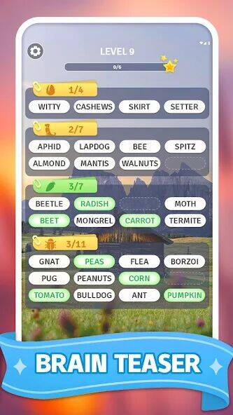 Скачать взломанную Word Sort [Много денег] MOD apk на Андроид