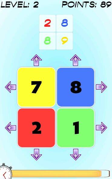 Скачать взломанную Squademath - рубик математика [Много монет] MOD apk на Андроид