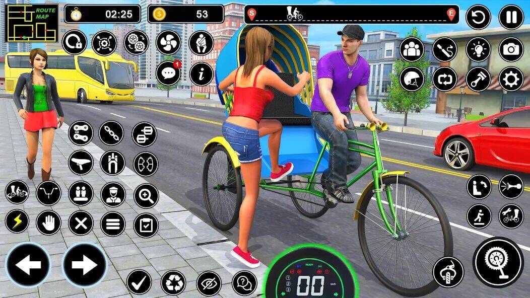 Скачать взломанную BMX Cycle Games 3D Cycle Race [Мод меню] MOD apk на Андроид