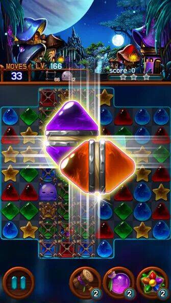 Скачать взломанную Jewel Galaxy [Бесплатные покупки] MOD apk на Андроид