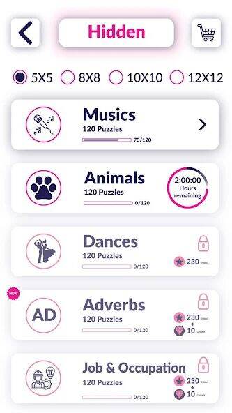 Скачать взломанную Word Search Puzzle [Мод меню] MOD apk на Андроид