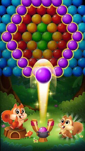 Скачать взломанную Bubble Shooter Rescue [Много денег] MOD apk на Андроид