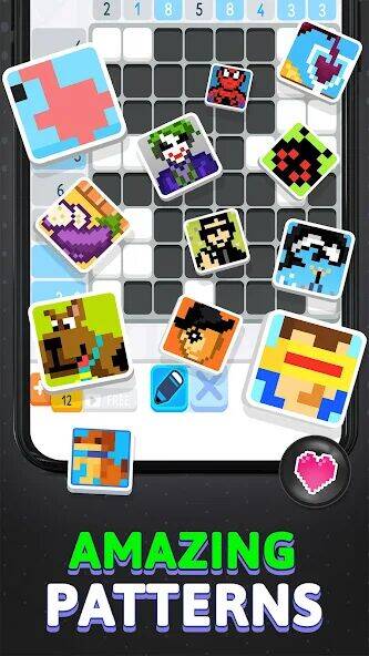 Скачать взломанную Nonogram Logic Pic: Логическая [Много денег] MOD apk на Андроид