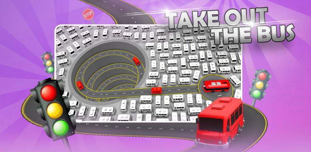 Скачать взломанную Parking Jam Bus Parking Games [Бесплатные покупки] MOD apk на Андроид