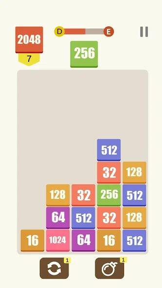 Скачать взломанную Target 2048 [Много денег] MOD apk на Андроид