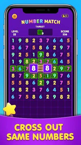 Скачать взломанную Number Match: Ten Crush Puzzle [Мод меню] MOD apk на Андроид