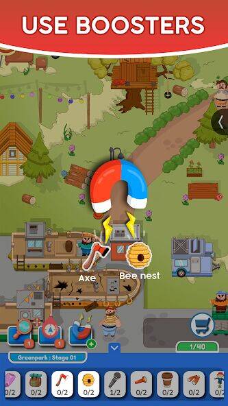 Скачать взломанную Find Them! Hidden Objects Game [Много монет] MOD apk на Андроид