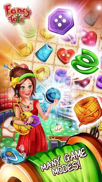 Скачать взломанную Fancy Tale:Fashion Puzzle Game [Много монет] MOD apk на Андроид