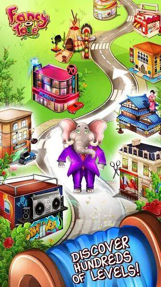 Скачать взломанную Fancy Tale:Fashion Puzzle Game [Много монет] MOD apk на Андроид