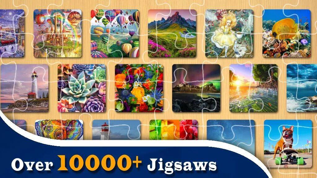 Скачать взломанную Fantasy Jigsaw - Magic Puzzle [Много монет] MOD apk на Андроид