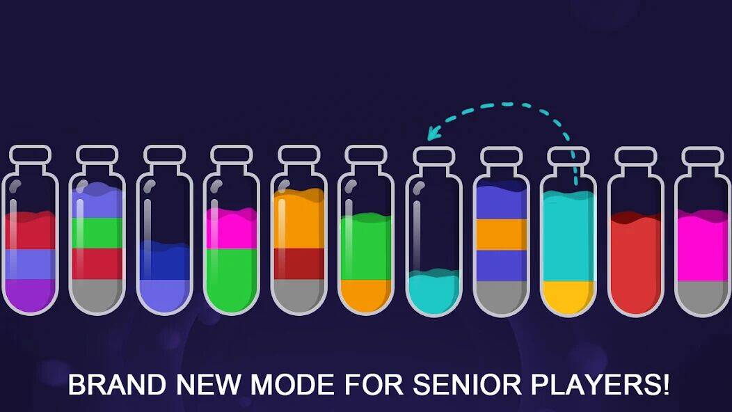 Скачать взломанную Color Sort Puzzle-Puzzle Game [Много монет] MOD apk на Андроид