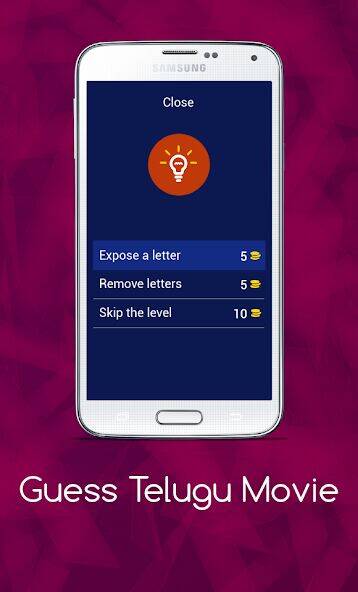Скачать взломанную Guess Telugu Movie [Много монет] MOD apk на Андроид