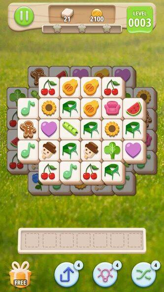 Скачать взломанную Tiledom - Matching Puzzle [Много монет] MOD apk на Андроид