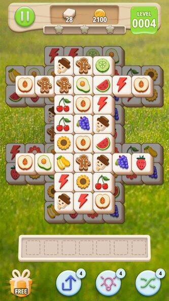 Скачать взломанную Tiledom - Matching Puzzle [Много монет] MOD apk на Андроид