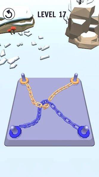 Скачать взломанную Узелки 3D [Мод меню] MOD apk на Андроид