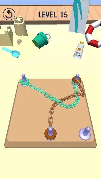 Скачать взломанную Узелки 3D [Мод меню] MOD apk на Андроид
