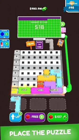 Скачать взломанную Button Fever [Много денег] MOD apk на Андроид