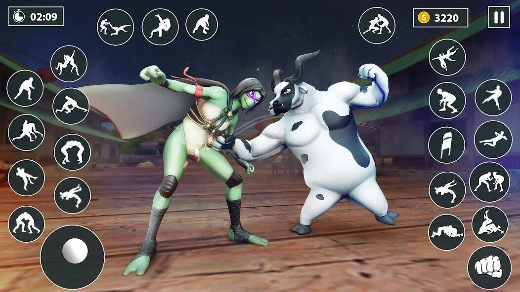 Скачать взломанную Kung Fu Animal: Fighting Games [Мод меню] MOD apk на Андроид