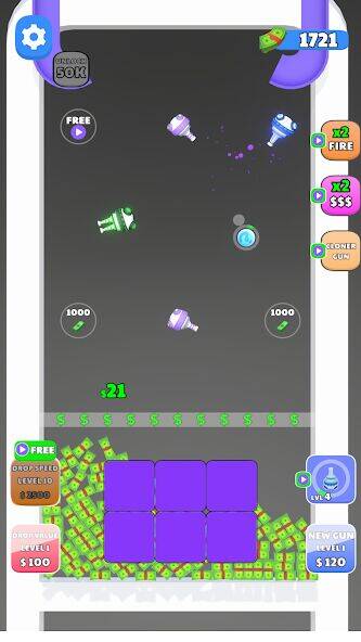Скачать взломанную Guns and Bounce [Мод меню] MOD apk на Андроид