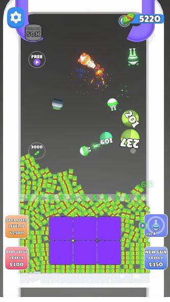 Скачать взломанную Guns and Bounce [Мод меню] MOD apk на Андроид