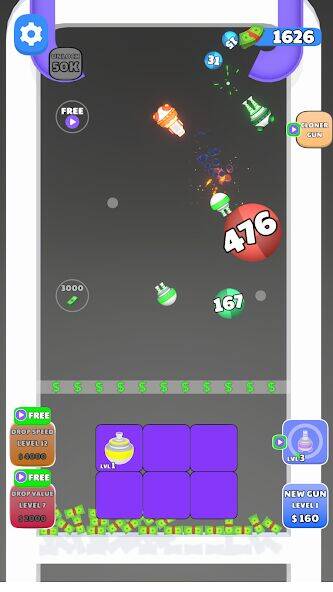 Скачать взломанную Guns and Bounce [Мод меню] MOD apk на Андроид