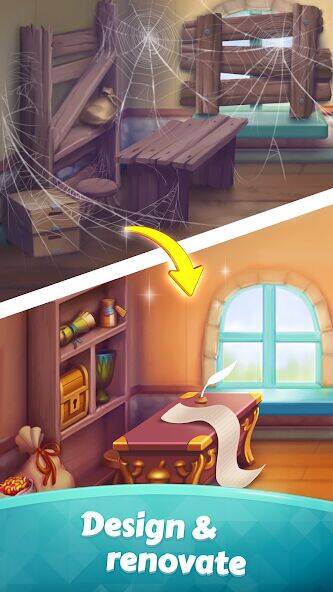 Скачать взломанную Mergic: Merge & Magic [Много монет] MOD apk на Андроид